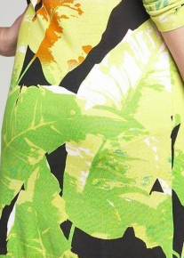 Яркое платье с тропическим принтом Emilio Pucci