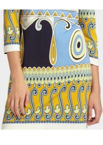 Платье с оригинальным орнаментом Emilio Pucci