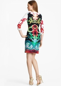 Платье с эффектным декольте Emilio Pucci